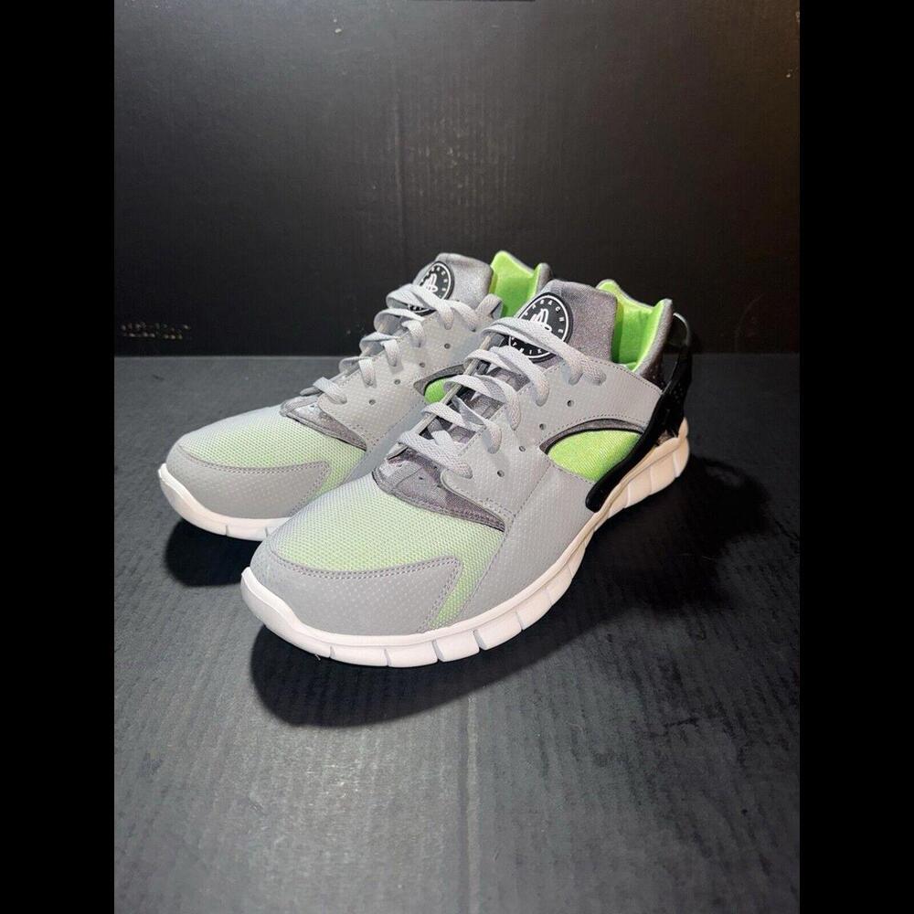 Nike Air Huarache Grey Green White 510801-003 - Size 12 - Picture 4 of 9